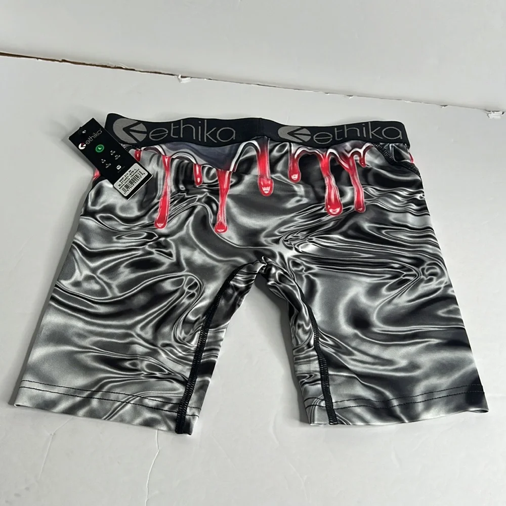 KIDS ETHIKA BOMBER SLIME BOXER BRIEFS - Picture 6 of 7